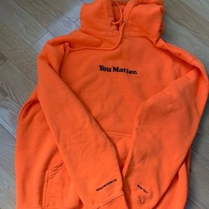 YOU MATTER HOODIE (Orange)